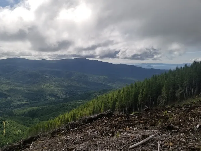 Nicolai OHV view campground 8