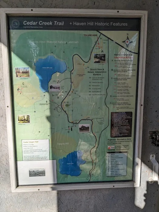 Highland State Recreation Area Group Camping Area 1