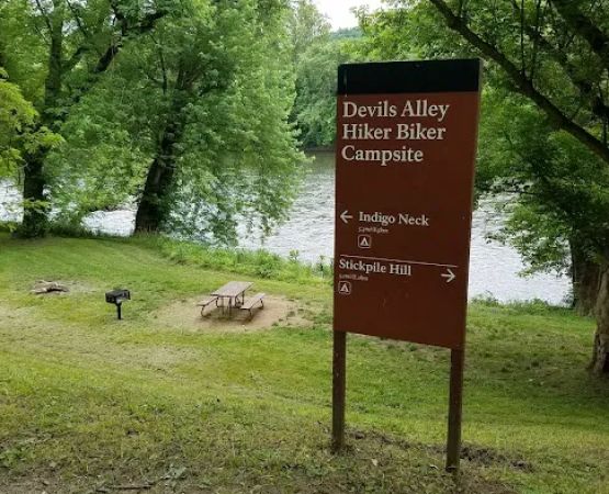 Devils Alley Hiker-Biker Campsite