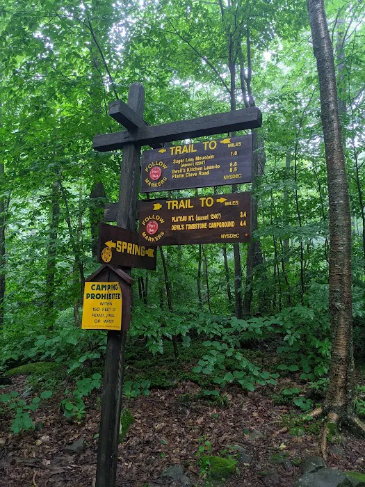 Devils Path Trail. Camp Area 5