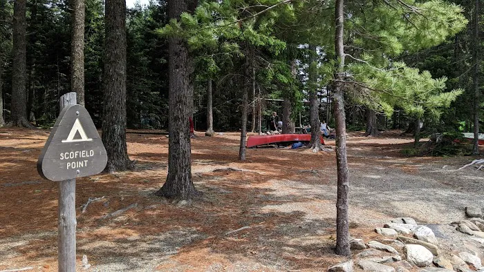 Scofield Point campsite 2
