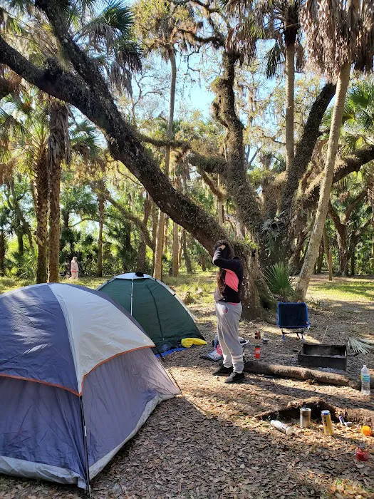 Mossy Hammock Primative Campsite 1