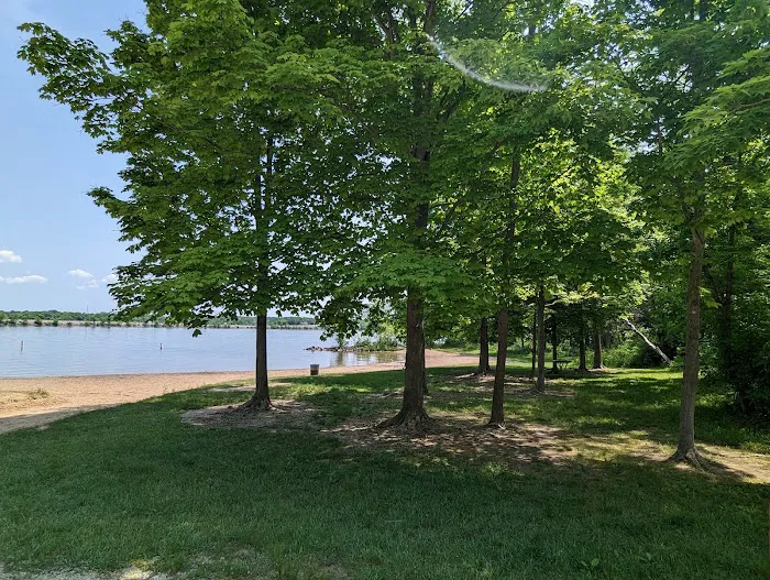 Alum Creek State Park Campground Beach 1