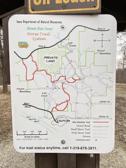 Shimek State Forest Equestrian Campground Upper Camp 6