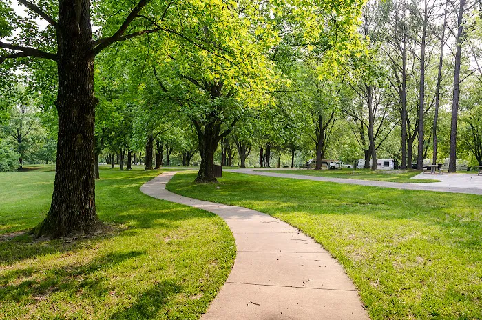 Kaskaskia River Project Campground 8
