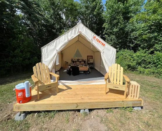 Camping at Defenders Retreat