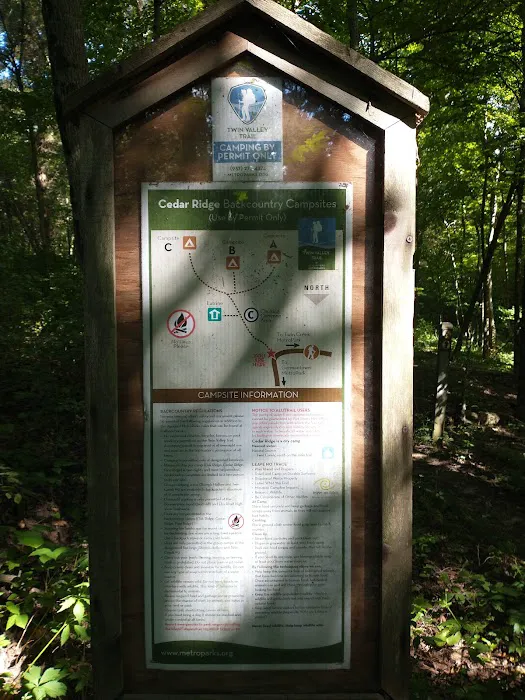 Cedar Ridge Backcountry Campsite 3