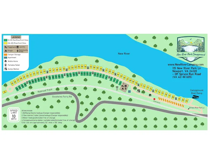 New River Park Campground - Newport Virginia 6