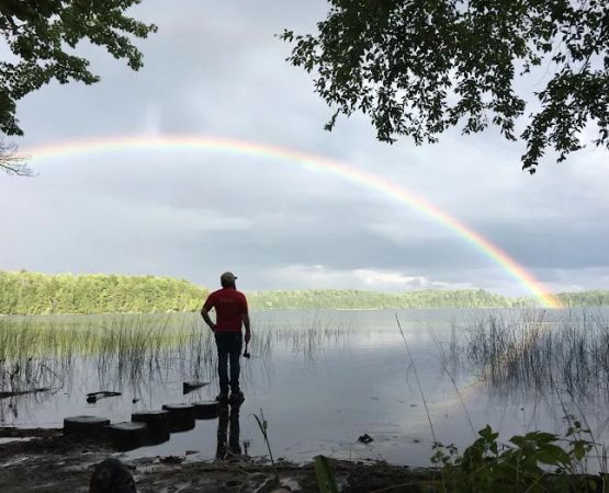 Bass Lake dispersed campsite