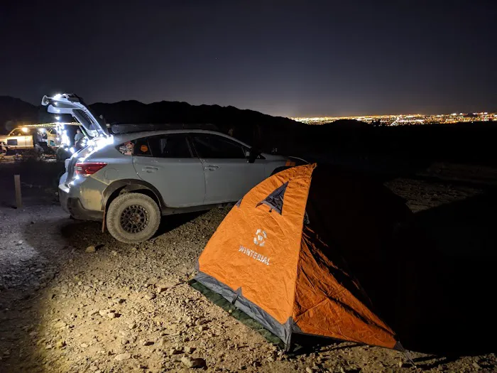 Gass Peak Road Camping Area 5