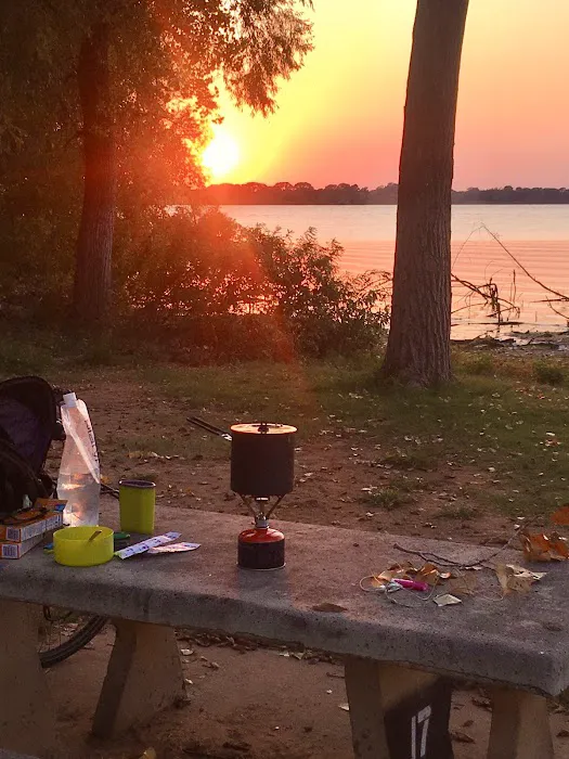Cove Road Campground at Fort Cobb State Park 1