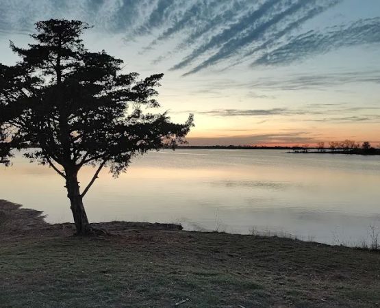 Sunset Cove Campground at Fort Cobb State Park