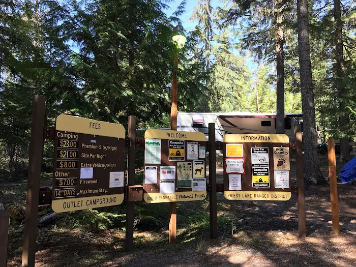 Outlet Campground at Priest Lake 0