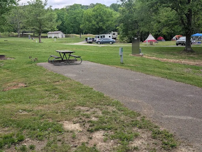 Paint Creek State Park Campground 1
