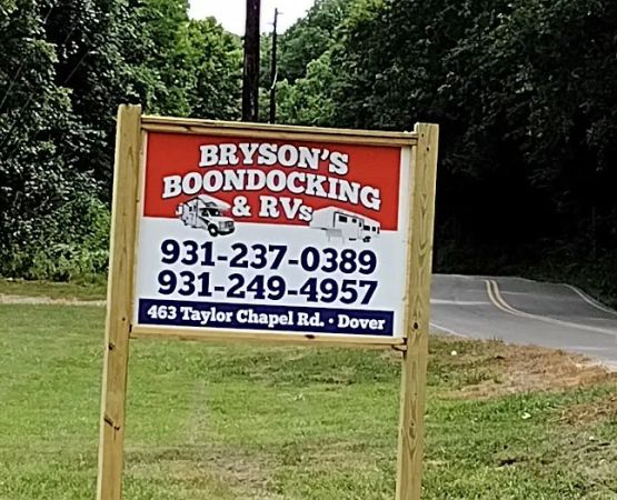 Bryson's boondocking & rvs