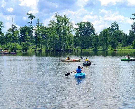 JCO Campground at Lee Baysden Pond