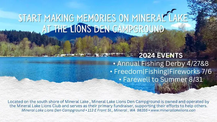 Mineral Lake Lions Den Campground 4