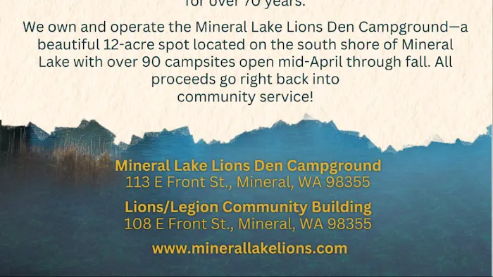 Mineral Lake Lions Den Campground 8
