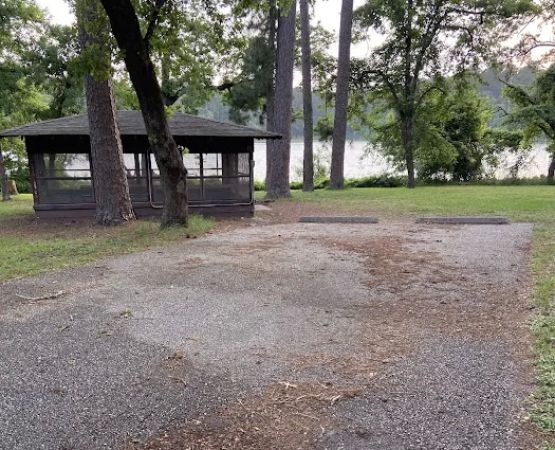 Campsite with Shelter #13