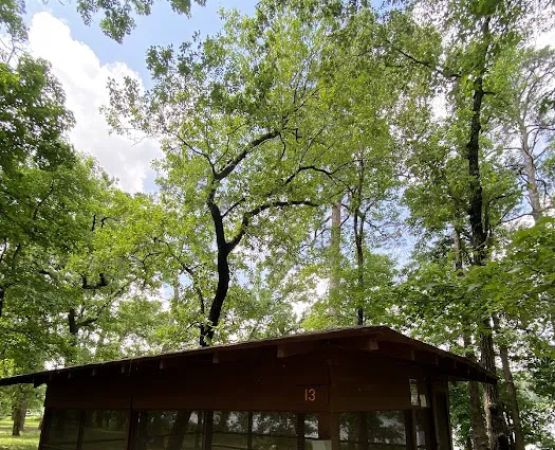 S13 Campsite with Shelter