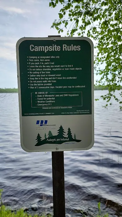 Island lake campsite 0