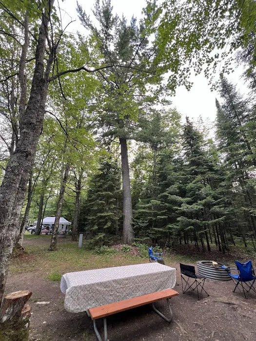 Tahquamenon Falls State Park Rivermouth Campgrounds 1