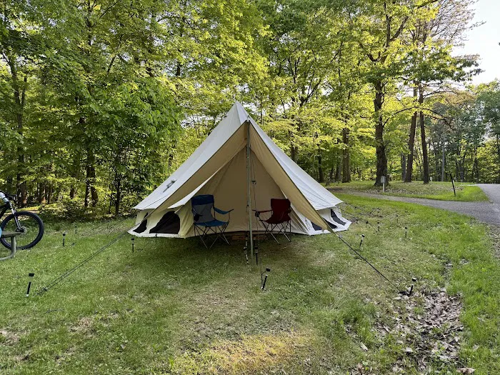 Raccoon Creek State Park Campground 1