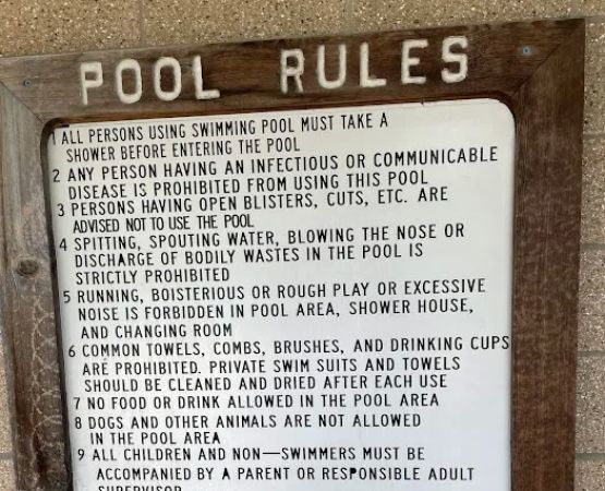 Central Camp Shower House and Pool