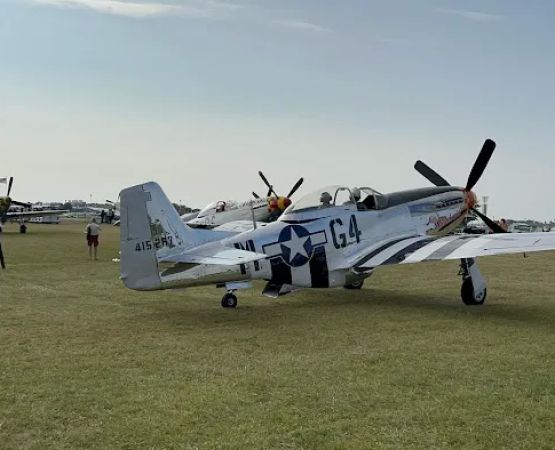 EAA Airventure Warbird RV camping area