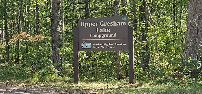 Upper Gresham Lake State Forest Campground 1