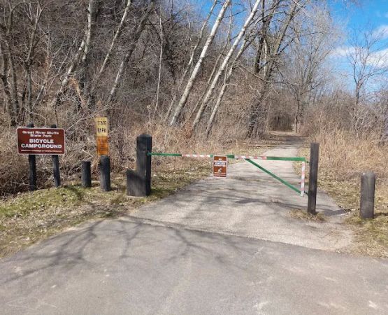 Great Bluffs State Park Bike-In Campsites