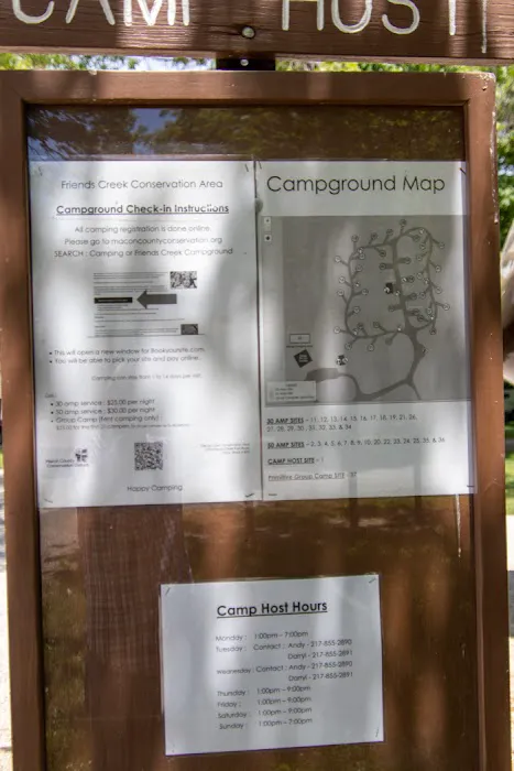Friends Creek Conservation Area - Group Camping Entrance 0