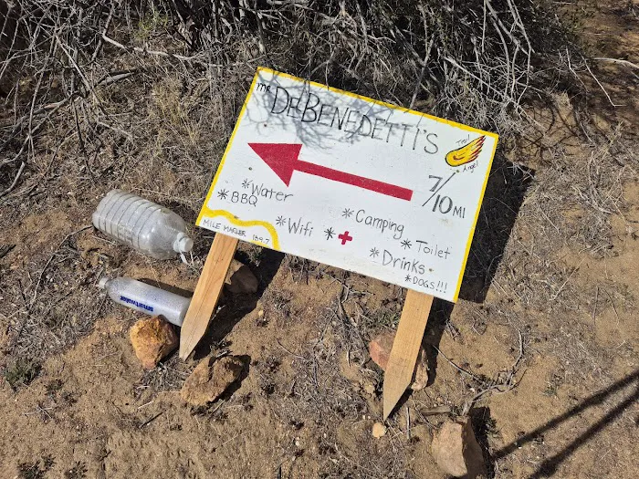 DeBenedetti's place for PCT hikers 0