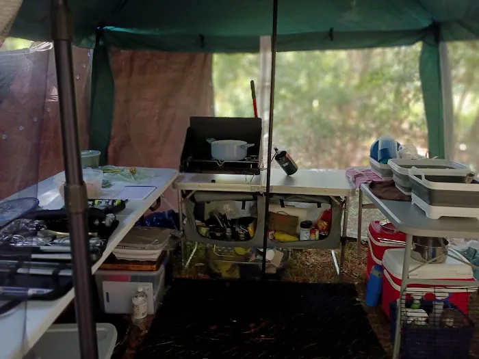 My backyard camp 0