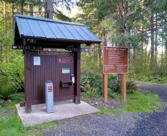 Brooke Creek Hike-in Camp