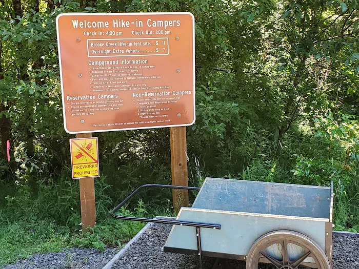 Brooke Creek Hike-in Camp 6