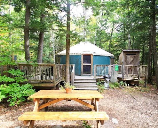 Maine Forest Yurts