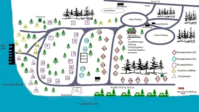 Cupsuptic Lake Park and Campground 3