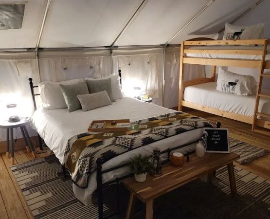 Timberline Glamping at Unicoi State Park