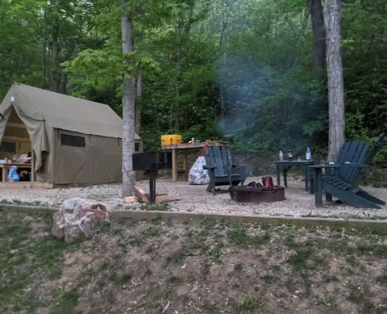 Twin River Campground Driveway