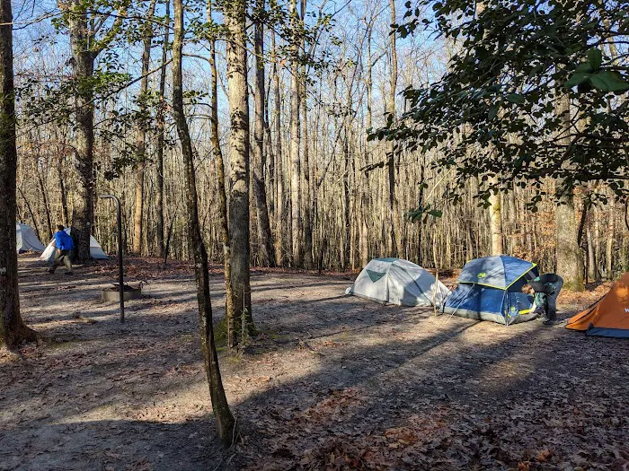 Merchants Millpond State Park - Walk-in Group Campsites 1