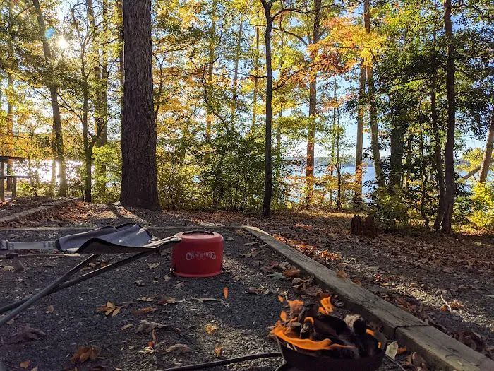 Badin Lake Campground 4