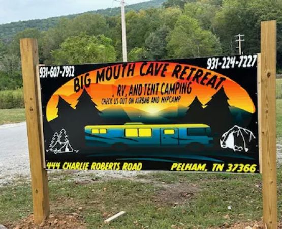 Bigmouth Cave Retreat- Camping and cabins!