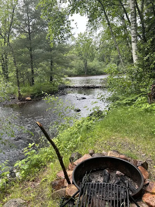 Rainbow Rapids Canoe Campsite 2