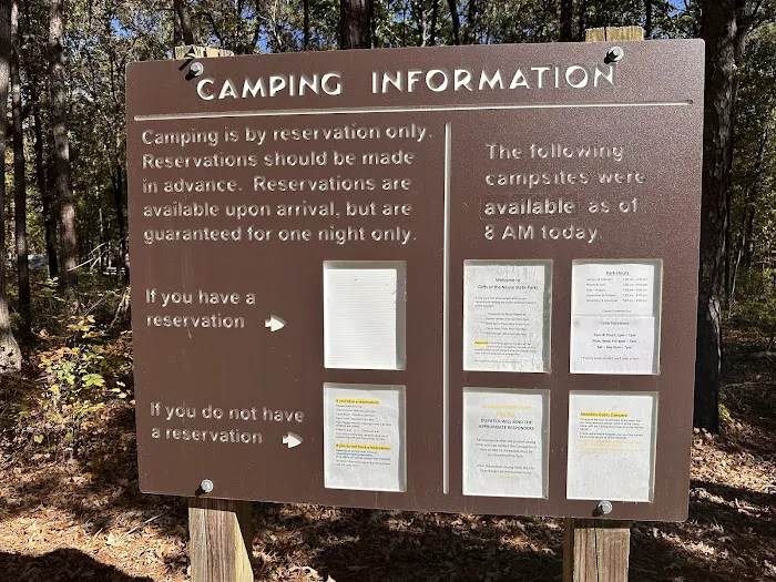 Cliffs of the Neuse campground 6