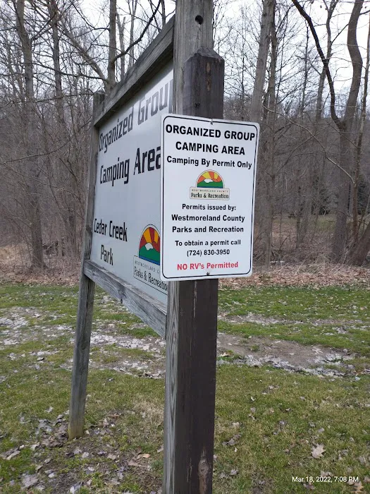 Cedar Creek Park Scout Camping Area 3
