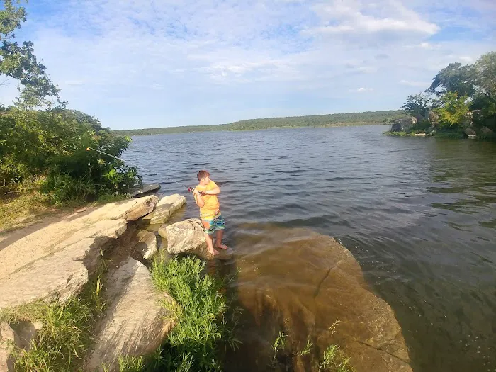 Screen Shelter Camping Area - Lake Mineral Wells State Park 7