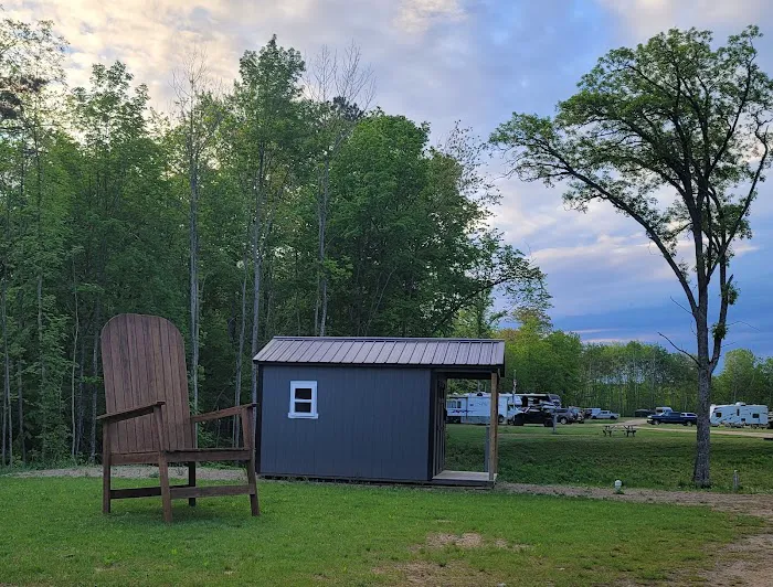 In the woods campground 4