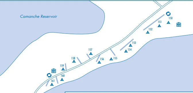 CAMANCHE NORTH SHORE CAMPGROUNDS PENINSULA 0