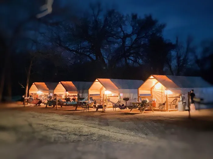 Son's Blue River Camp 6